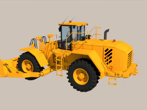 Construction Machinery 3D Model
