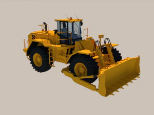 Construction Machinery 3D Model