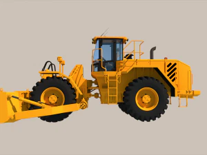 Construction Machinery 3D Model