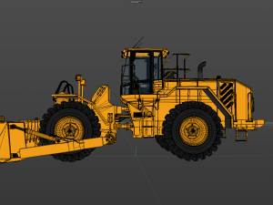 Construction Machinery Model 3D