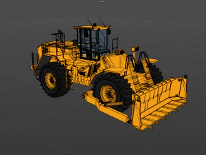 Construction Machinery 3D Model