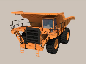 Mining Truck 3D Model