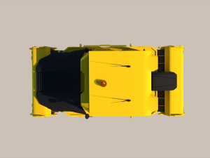 Asphalt roller 3D 모델