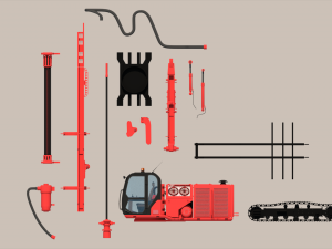 Construction Machinery 3D Model