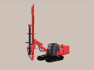 Construction Machinery 3D Model