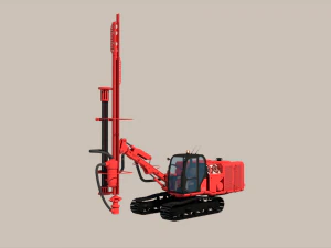 Construction Machinery 3D Model