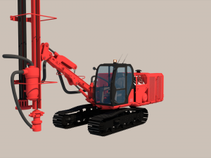 Construction Machinery 3D Model