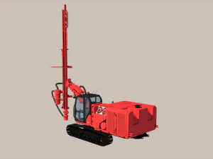 Construction Machinery 3D Model