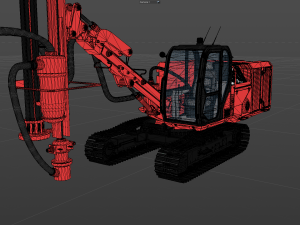 Construction Machinery 3D Model