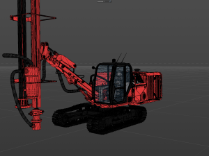 Construction Machinery 3D Model