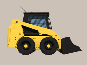 Small Loader Model 3D