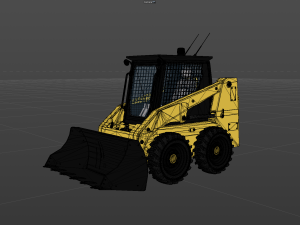 Small Loader Model 3D