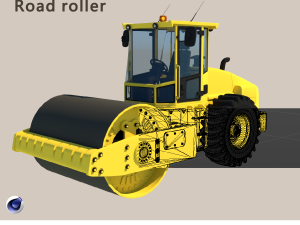 Road Roller Modelo 3D