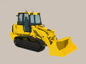 Construction Machinery 3D Model