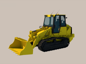 Construction Machinery Model 3D