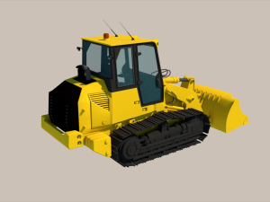 Construction Machinery Model 3D