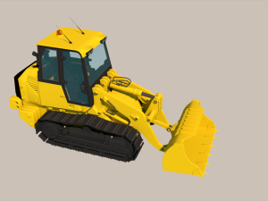 Construction Machinery Model 3D