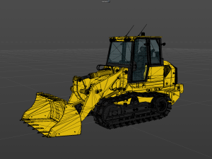 Construction Machinery Model 3D