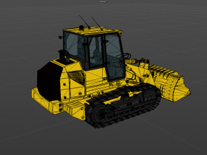 Construction Machinery Model 3D