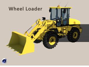 Wheel Loader 3D Model