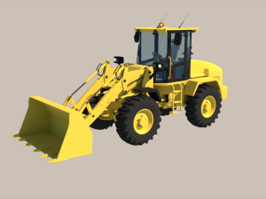 Wheel Loader 3Dモデル