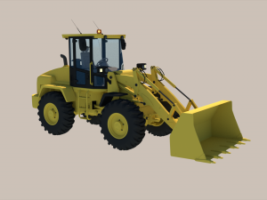 Wheel Loader 3Dモデル