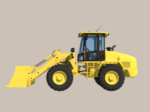 Wheel Loader 3Dモデル