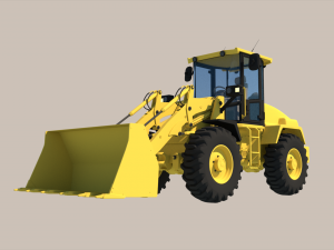 Wheel Loader 3Dモデル