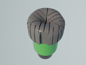 Drilling core Bit Modèle 3D