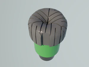 Drilling core Bit 3D Model