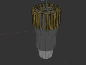 Right Core Bit 3D Model