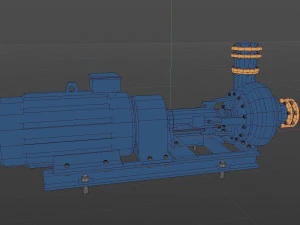 Centrifugal Pump 3D Model