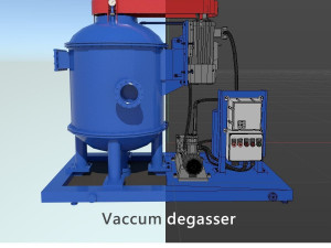 Vacuum Degasser Modèle 3D