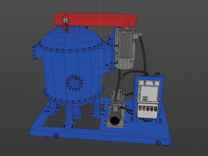 Vacuum Degasser 3D 模型