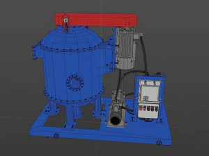 Vacuum Degasser 3D Model