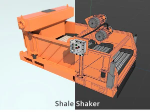 Сланцевый шейкер 3D Модель