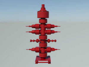 Double Ram Bop 3D Model