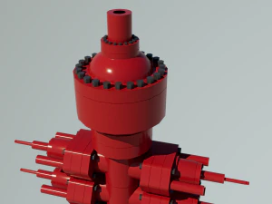 Double Ram Bop 3D Model
