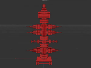 Double Ram Bop 3D Model