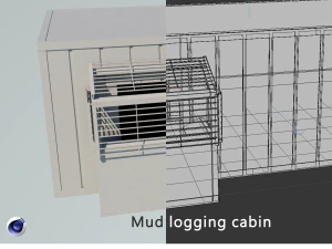 Кабина для грязевой рубки Бесплатно 3D Модель