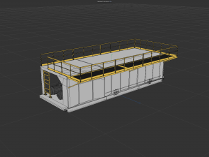 Drilling short version cabin 3Dモデル