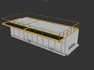 Drilling short version cabin 3Dモデル