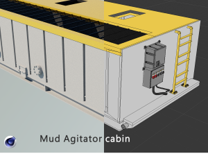 Mud Agitator cabin 3Dモデル