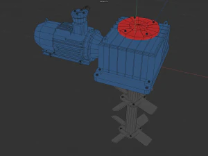 Mud Agitator 3D Model