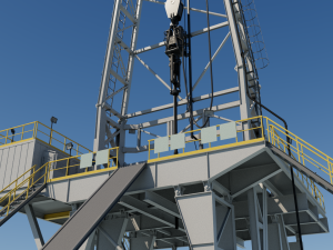 Drilling platform 3D 모델