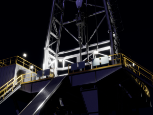 Drilling platform 3D 모델