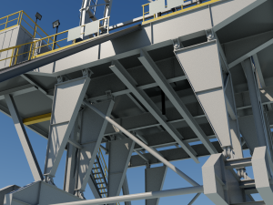 Drilling platform 3D 모델