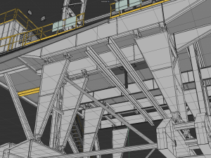 Drilling platform 3D 모델