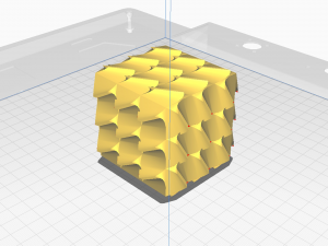 Art square decoration01 Model 3D