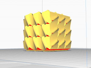 Art square decoration01 Model 3D